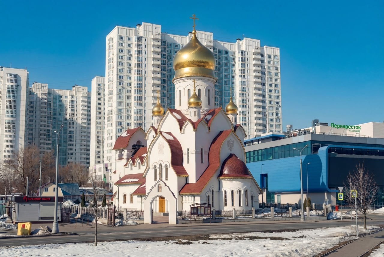 Храм св. страстотерпца царя Николая II в Аннино (строящийся)